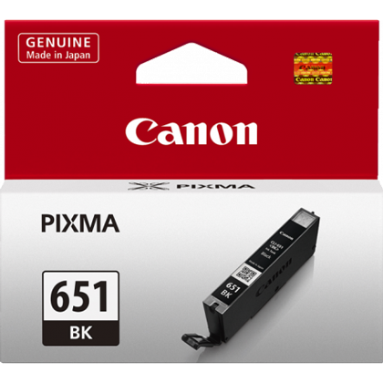 Canon CLI651BK Black Standard Ink (~330 pages)