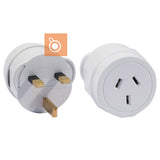 Travel Adapter (UK/Hong Kong Plug) with NZ/Australian Socket