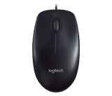 Logitech Mouse Wired USB M90 Basic (Black)